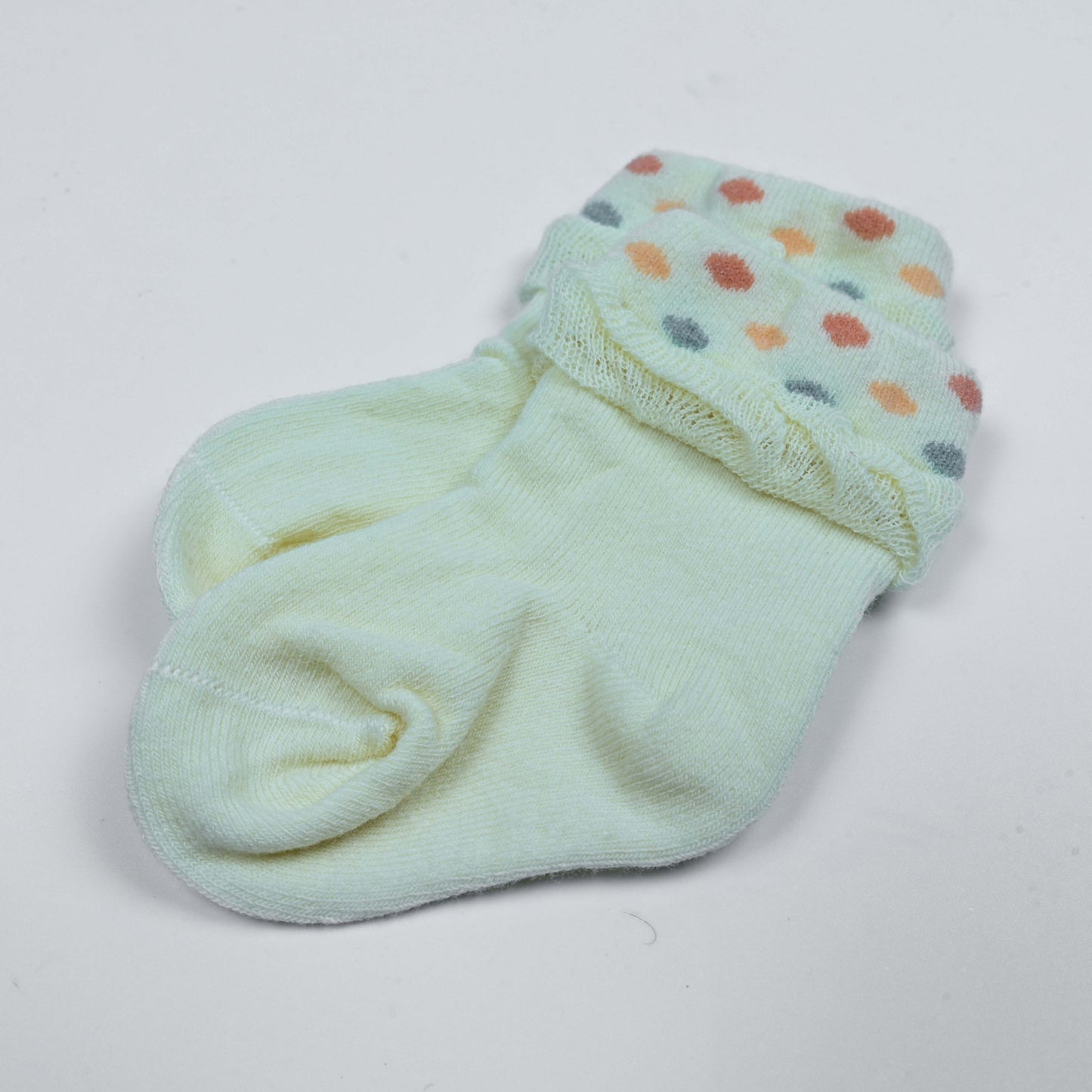 Pack of 3 Polka Dot Infant Socks (008)