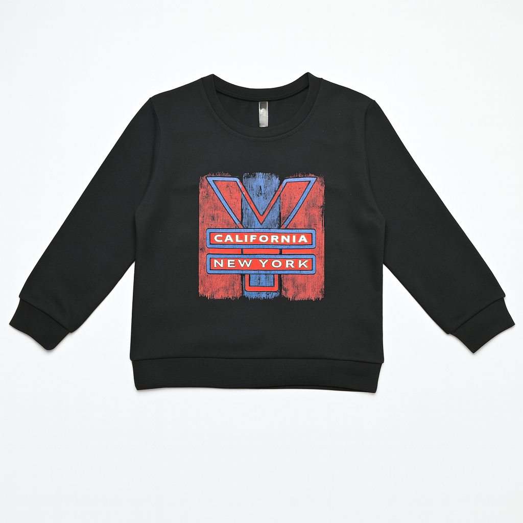 Boys Full Sleeve Fleece Sweatshirt (JB-11111)