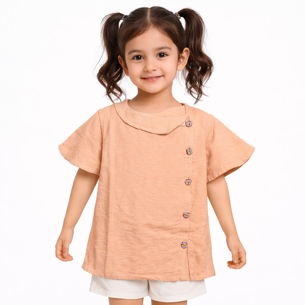 Girls Half Sleeve Top (JB-EB119)