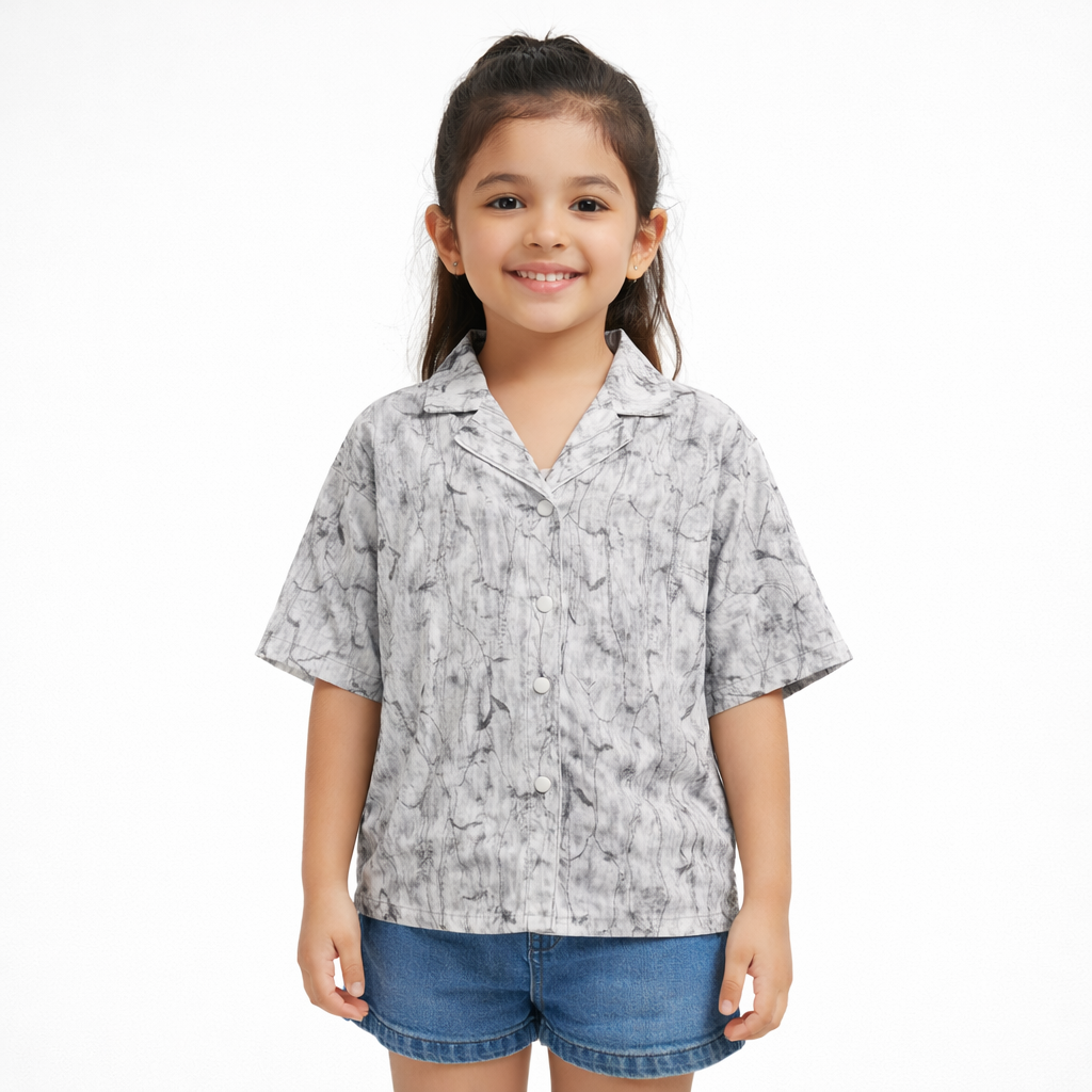 Girls Half Sleeve Top (JB-EG118)