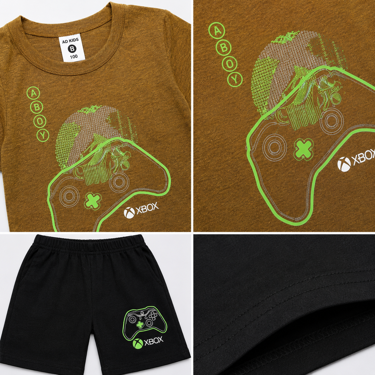 Kids Boys Summer Wear Combo Pack (4 Stylish Outfits)