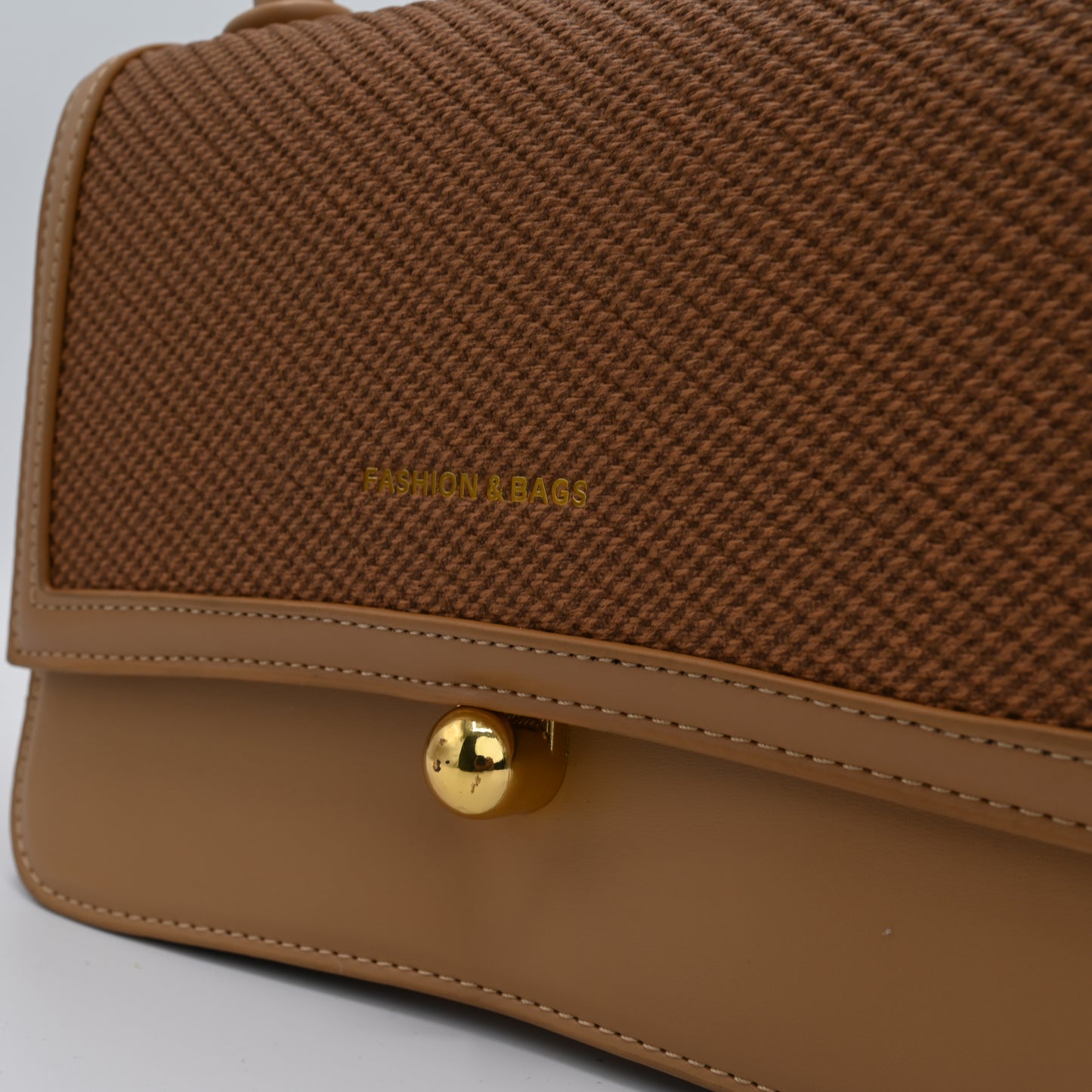 Women Shoulder Bag Fashion & Bag (Brown)