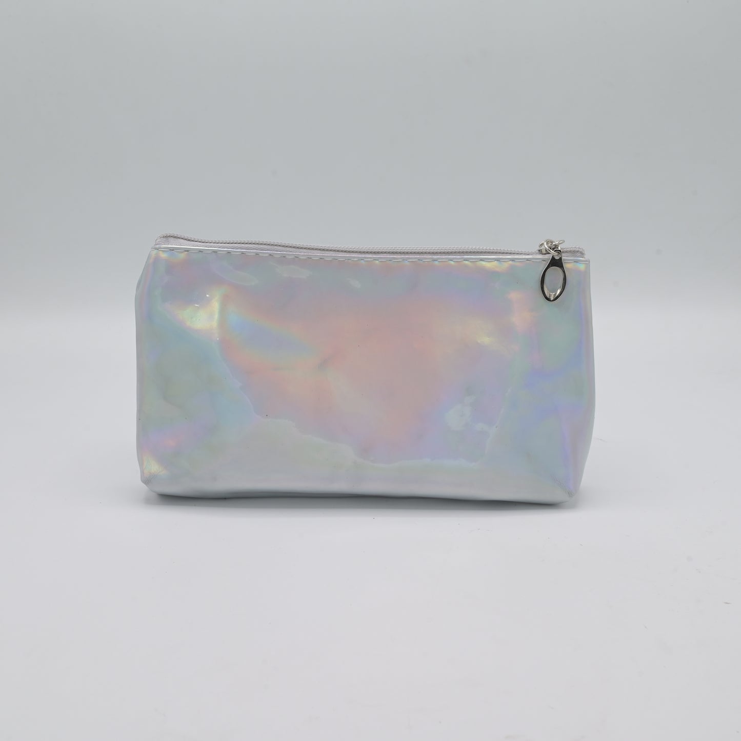 Cute Transparent Cat Pouch – Glitter Ears & Heart Design