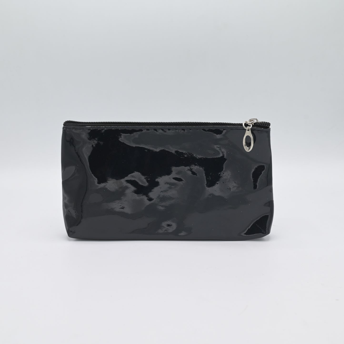 Cute Transparent Cat Pouch – Glitter Ears & Heart Design