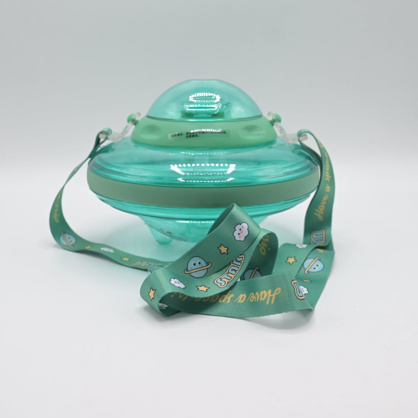 UFO Space-Themed Kids Water Bottle