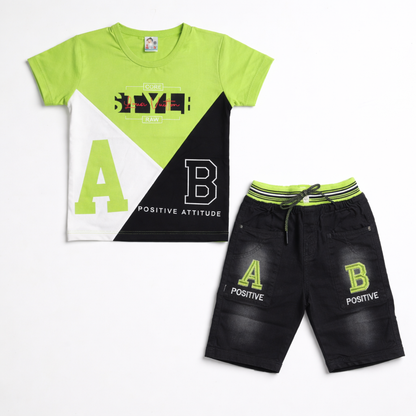 Boys Half Sleeve Suit (JB-1781)