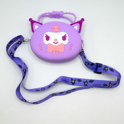 Cute Cartoon Silicone Sling Bag for Kids & Girls (JB-02)