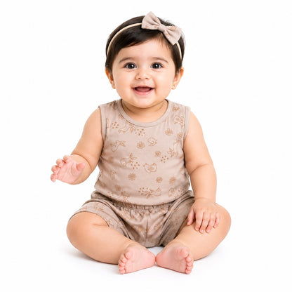 Infant Girl Sando Suit (EG-135)
