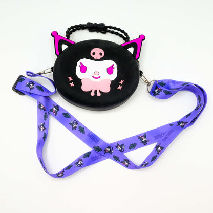 Cute Cartoon Silicone Sling Bag for Kids & Girls (JB-02)