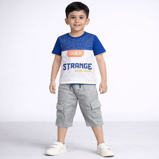 Boys Half Sleeve Suit (JB-1804)