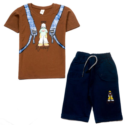 Boys Half Sleeves 2 Piece Suit (1891/2)