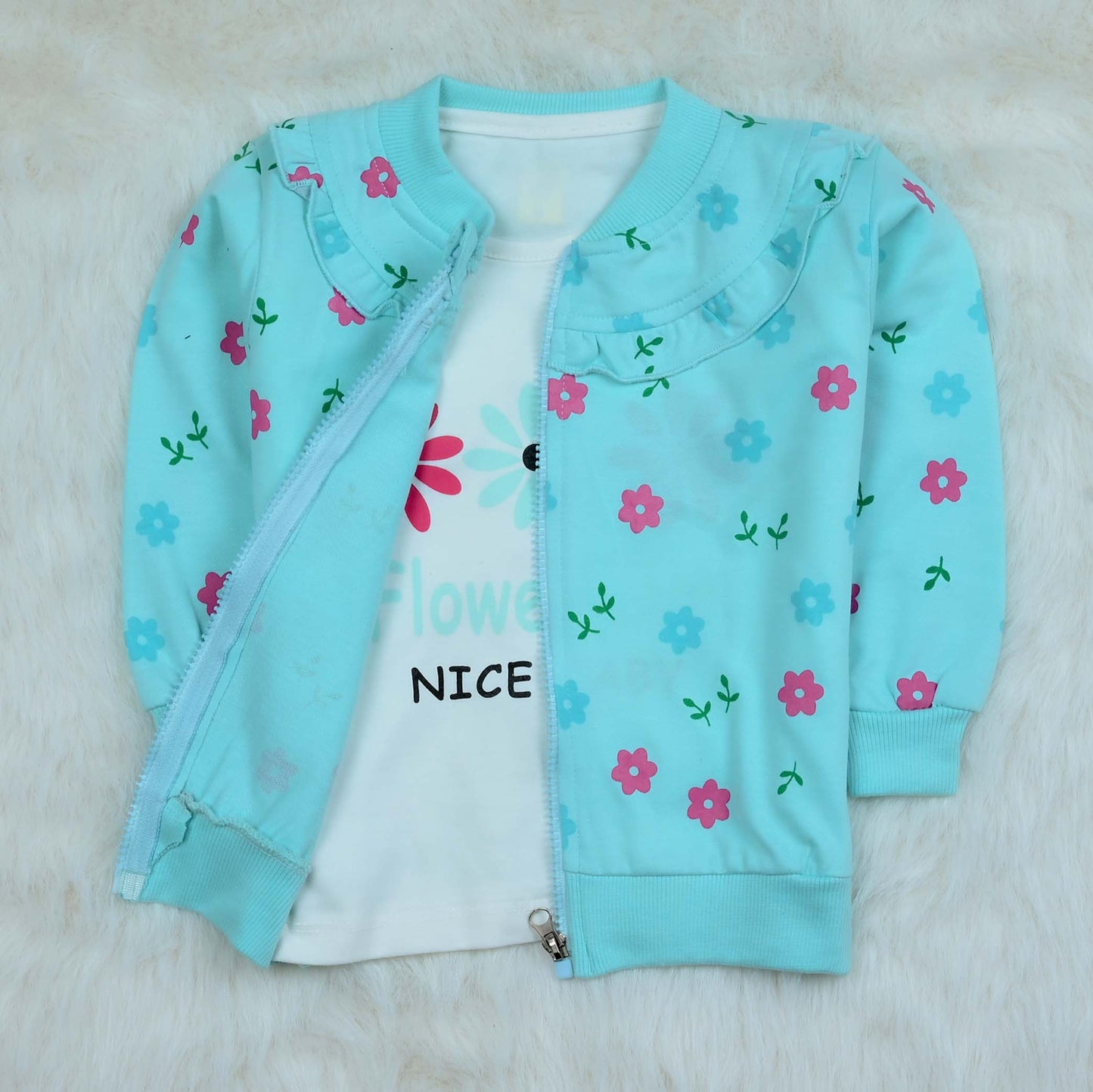 Girls Full Sleeve Suit 3 - pcs (5189)