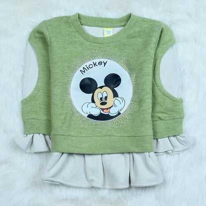 Girls Full Sleeve Suit 2-Pcs Set (5200)