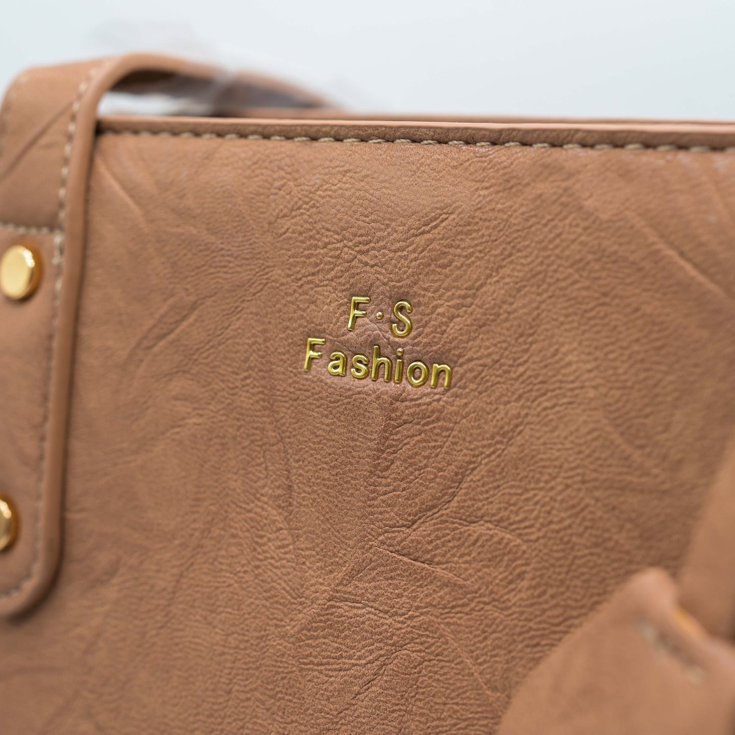 Elegant Light Brown Women’s Handbag