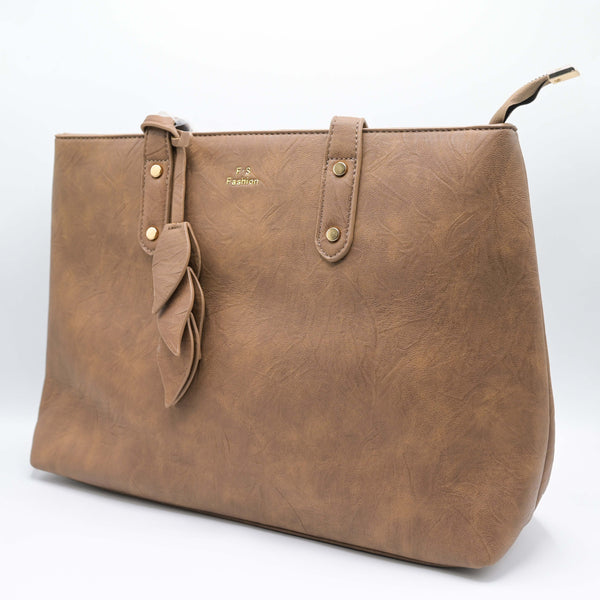 Elegant Light Brown Women’s Handbag