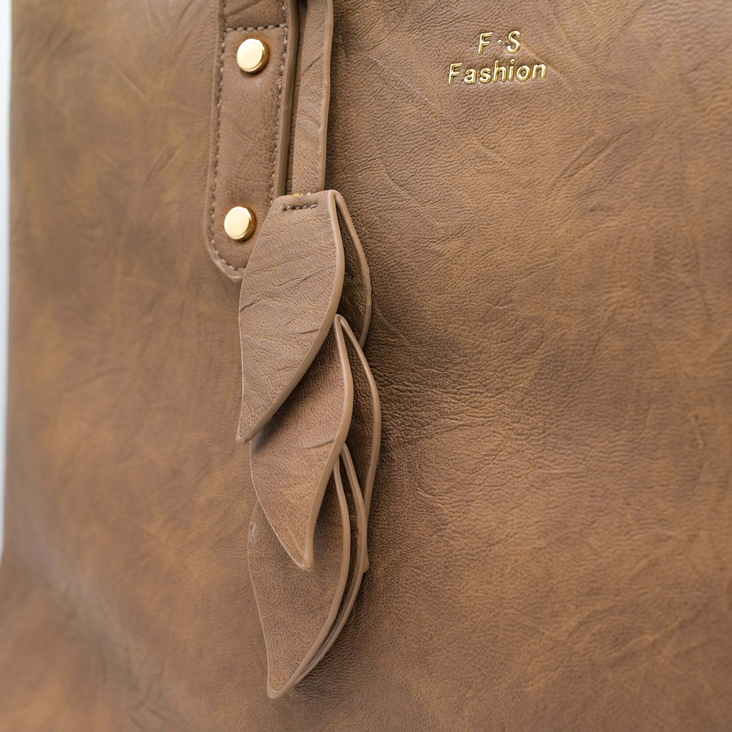 Elegant Light Brown Women’s Handbag