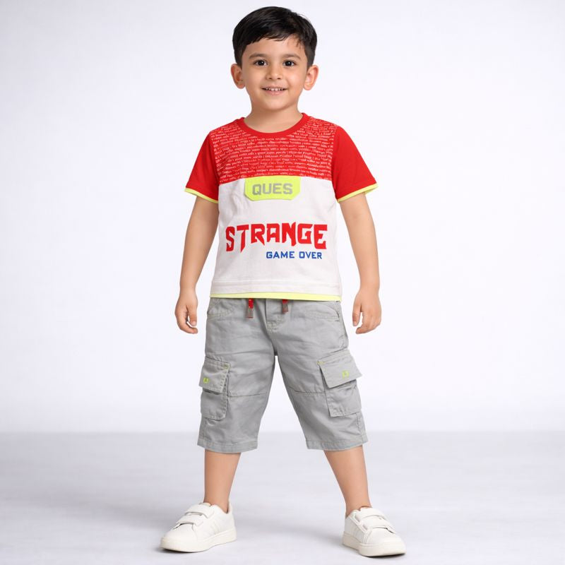 Boys Half Sleeve Suit (JB-1804)