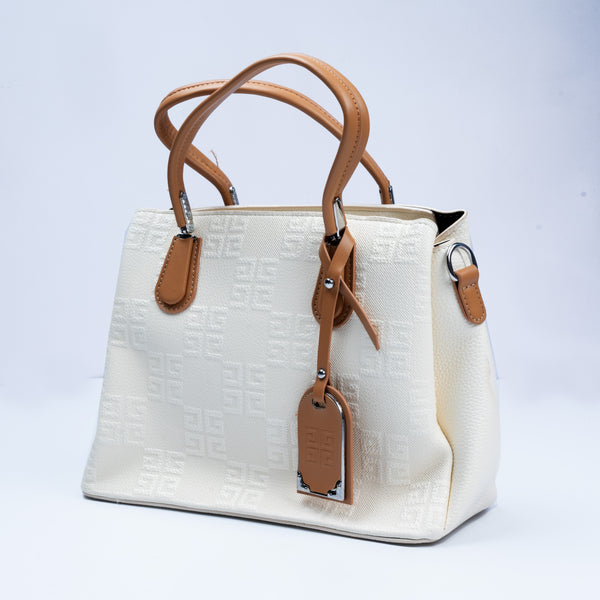 Stylish Leather Bags For Women (White)