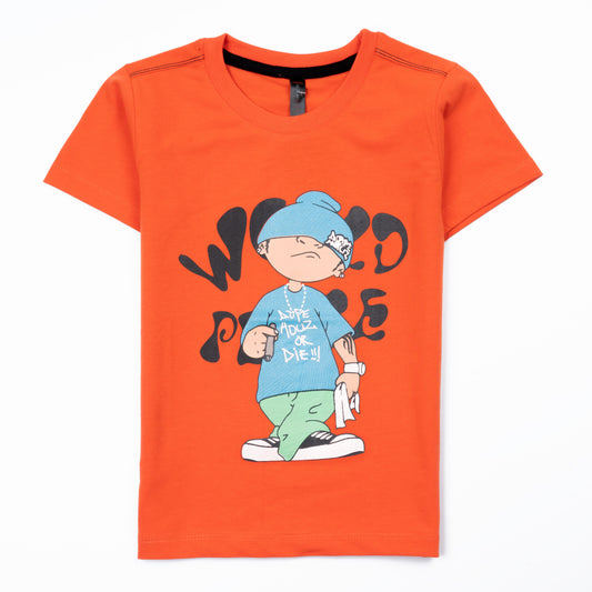 Boys Half Sleeve T-Shirt (6173)