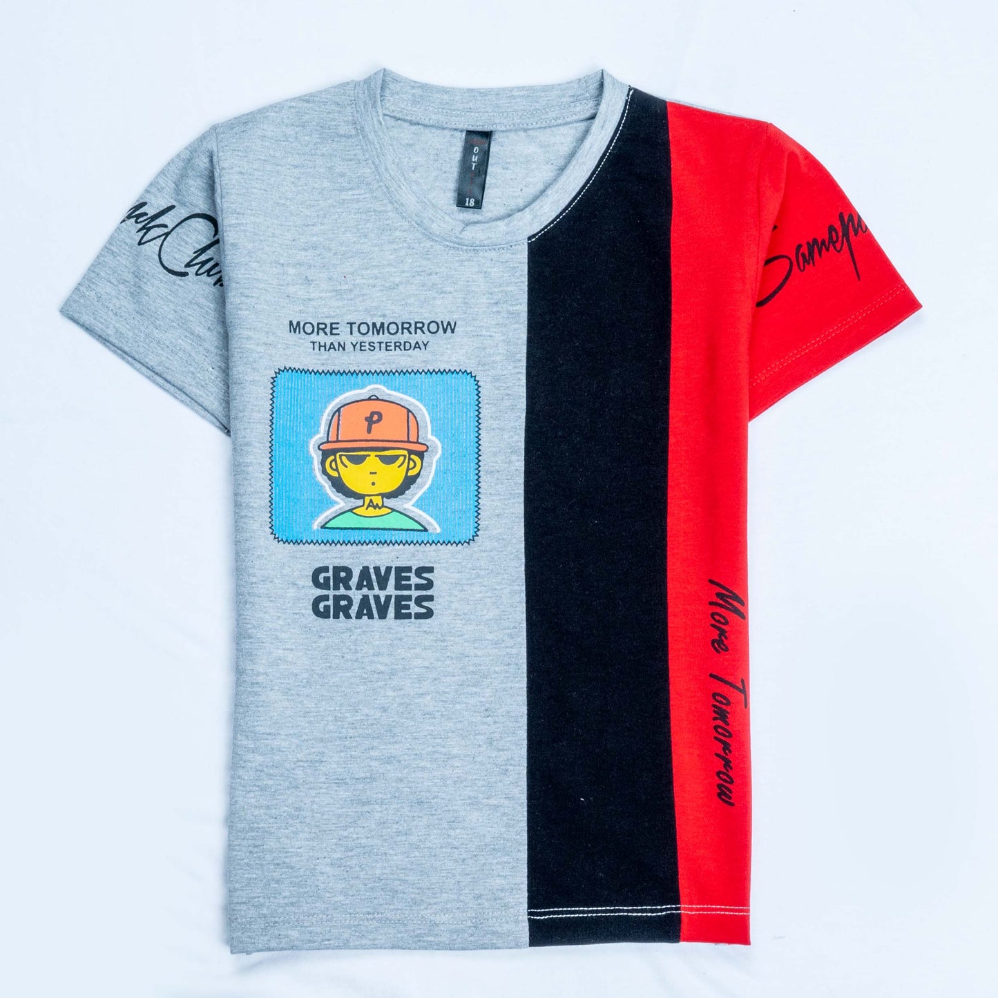 Boys Half Sleeve T-Shirt (6172)