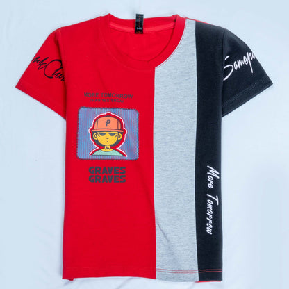 Boys Half Sleeve T-Shirt (6172)