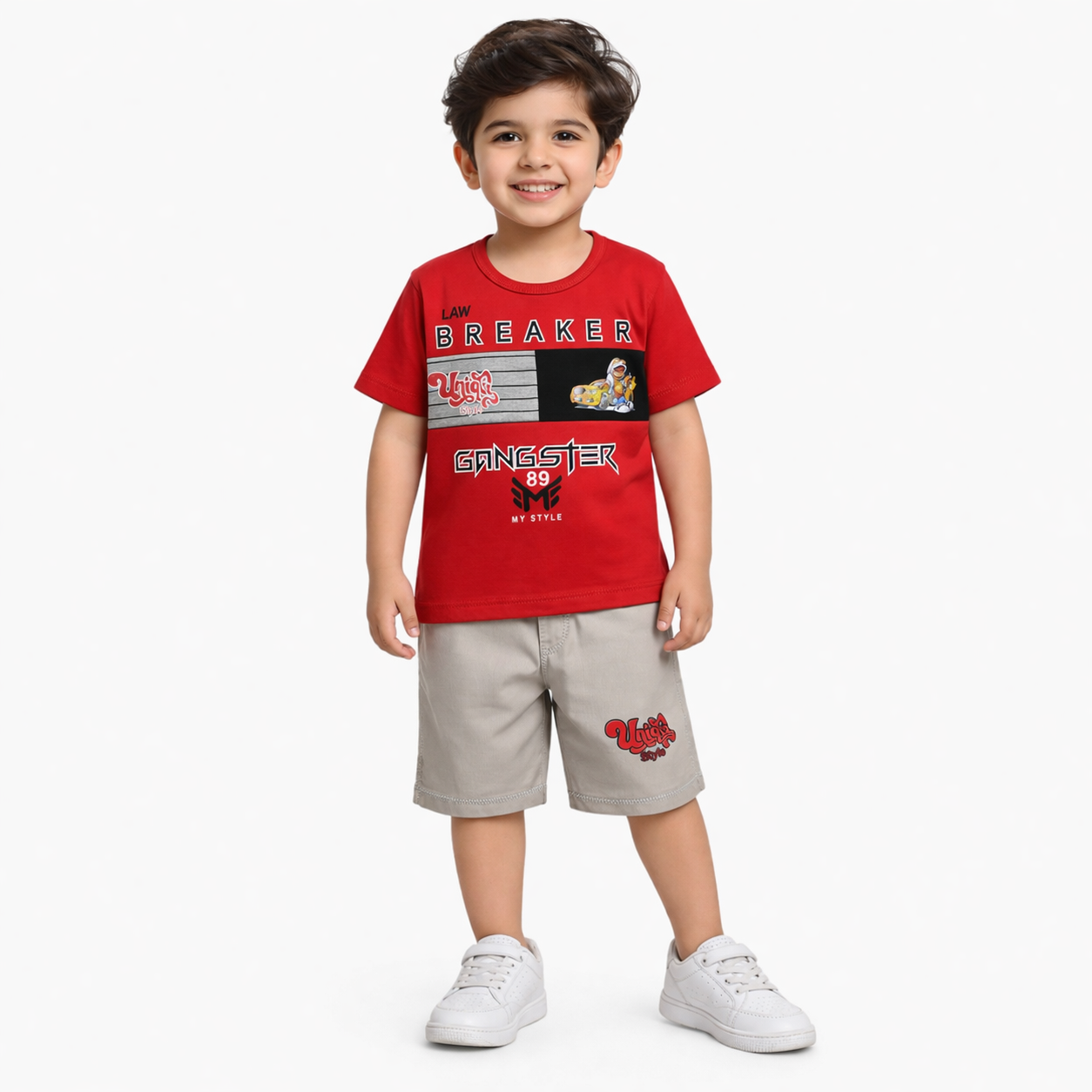 Boys Half Sleeve Suit (JB-20105)