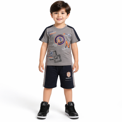 Boys Half Sleeve Suit (JB 010)