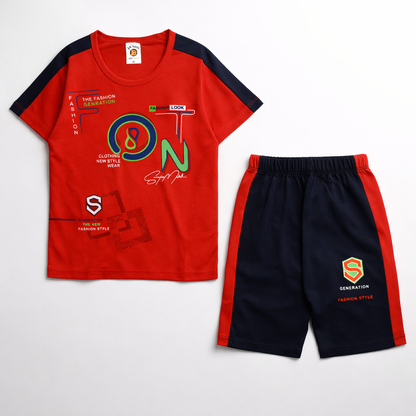 Boys Half Sleeve Suit (JB 010)