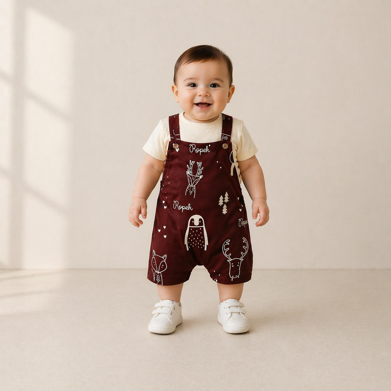 2 Pcs Boys Romper Imported Jersey(JB-EB259)