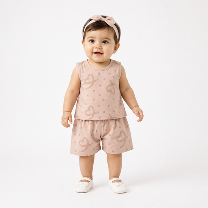 Infant Girl Sando Suit (EG-128)