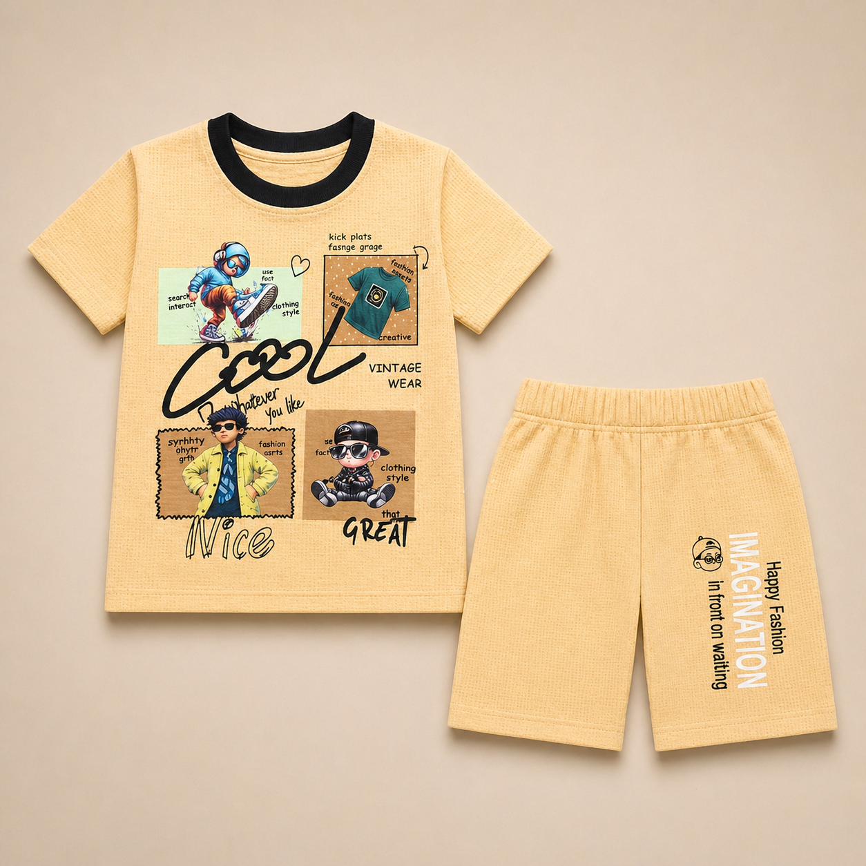Boys Half Sleeve Suit (0102)