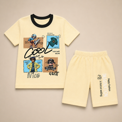 Boys Half Sleeve Suit (0102)