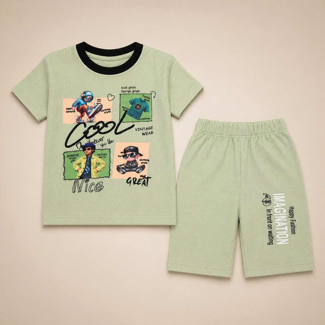 Boys Half Sleeve Suit (0102)