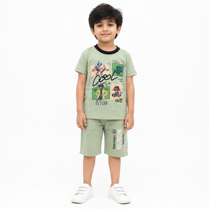 Boys Half Sleeve Suit (0102)