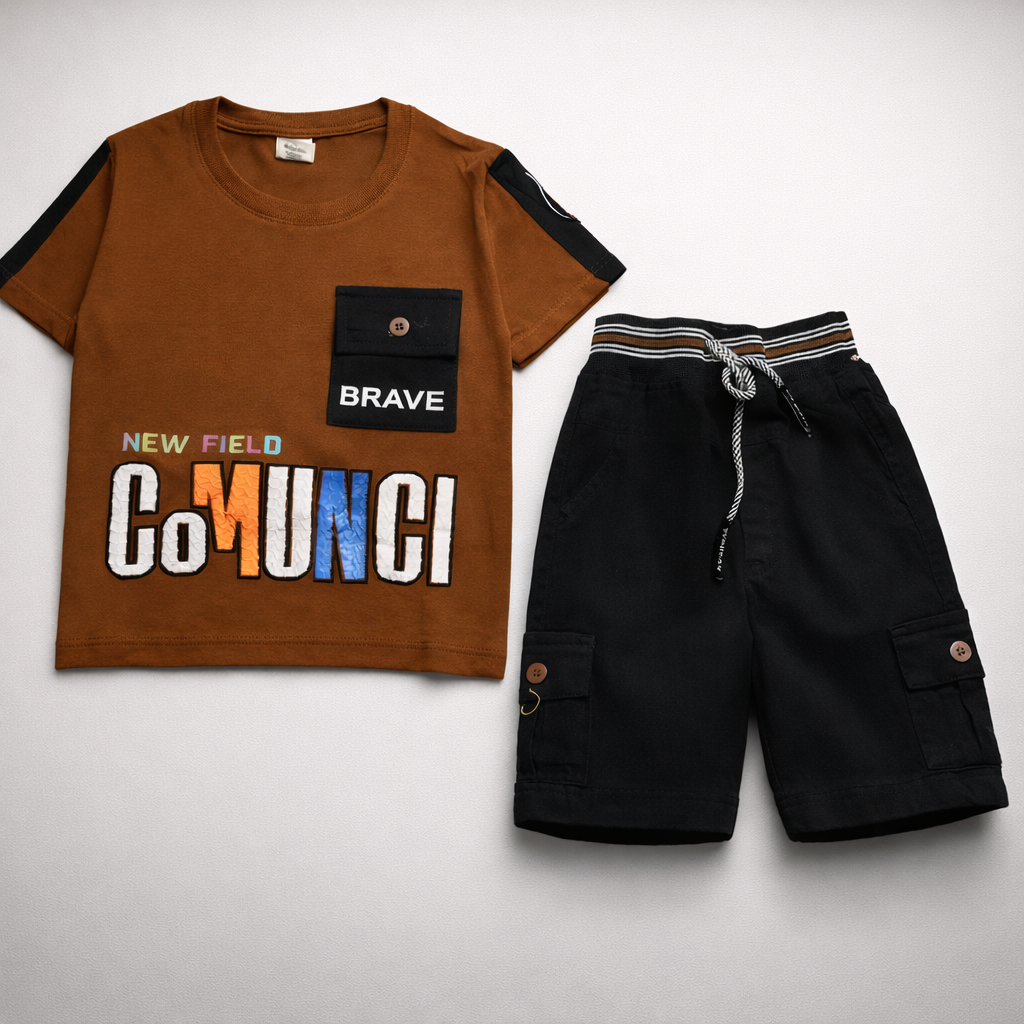 Boys Half Sleeve Suit (JB-1895)