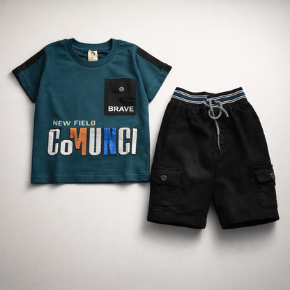 Boys Half Sleeve Suit (JB-1895)