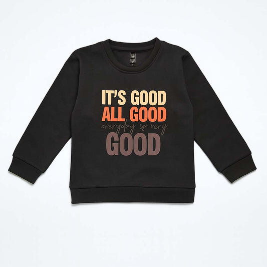 Boys Full Sleeve Fleece Sweatshirt  (JB-111)