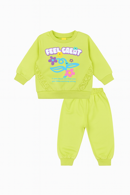 Girls Full Sleeve Suit (5195)