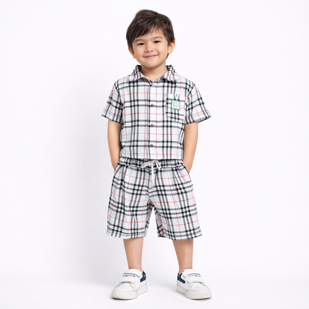 Boys Half Sleeve Suit (JB-EB126)