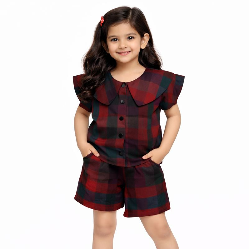 Girls Half Sleeve Suit (JB-EG111)