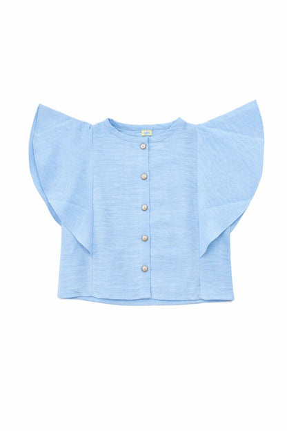 Girls Drop Sholder Top (JB-EG110)
