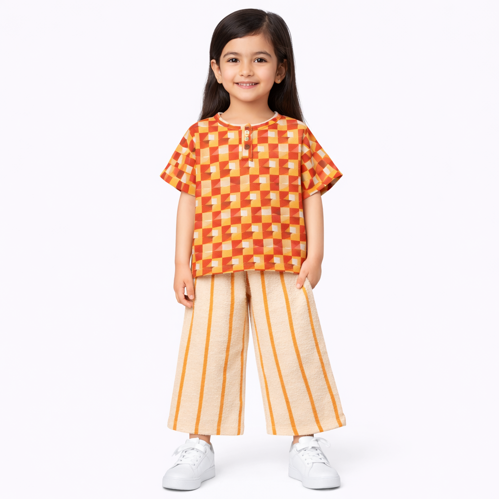 Girls Half Sleeve Suit (JB-EG109)