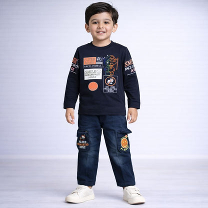 Boys Full Sleeve Suit (1868)