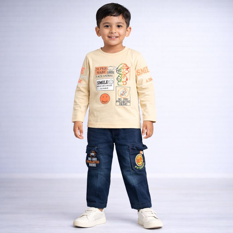 Boys Full Sleeve Suit (1868)