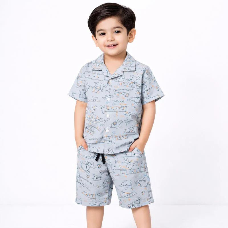 Boys Half Sleeve Suit (JB-EB202)