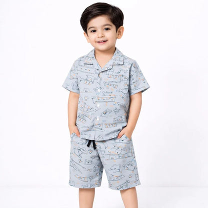 Boys Half Sleeve Suit (JB-EB202)