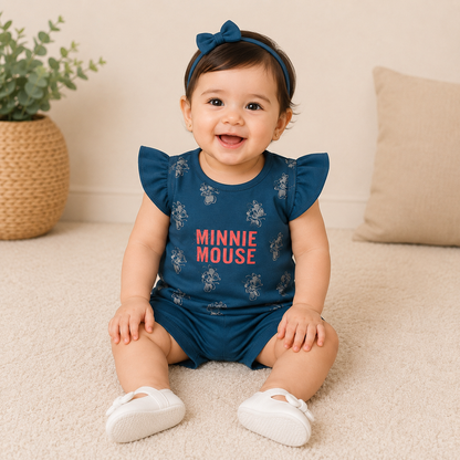 Girls Half Sleeve Jersey Suit EG-136