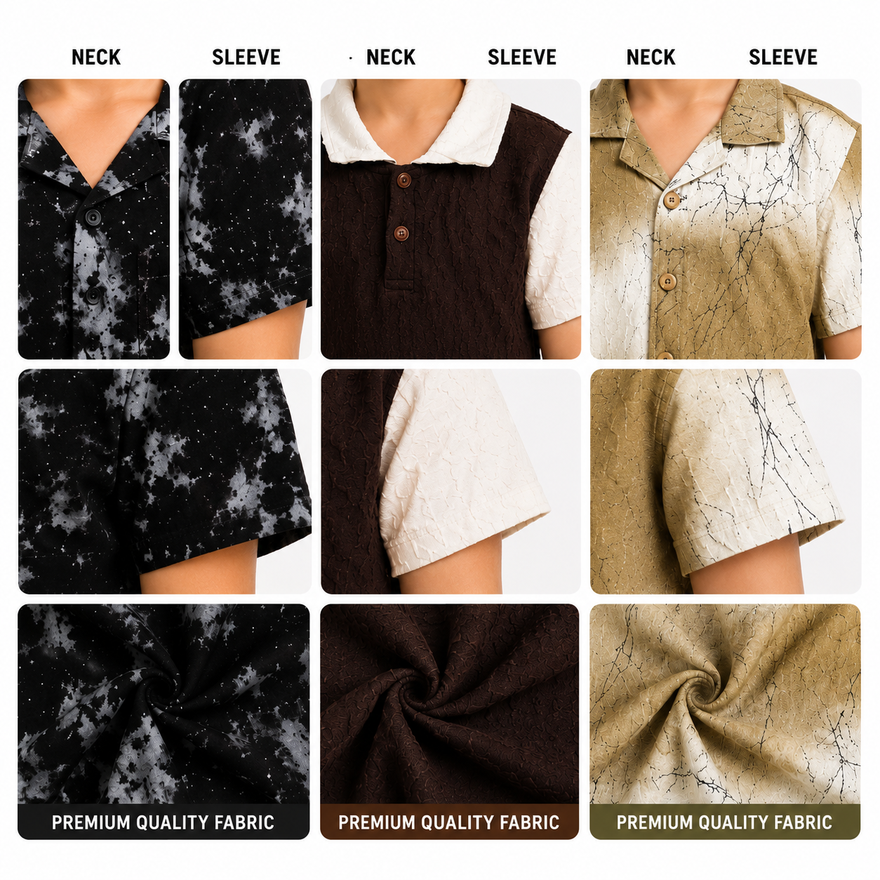 Multi Colors Stylish Summer Co-Ord Sets for Boys