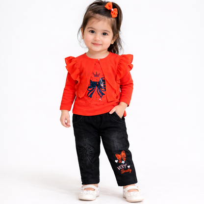 Girls Half Sleeve (JB-5059)