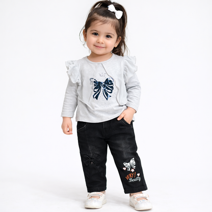 Girls Half Sleeve (JB-5059)